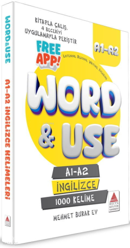 İngilizce A1-A2 Kelimelerle Başlangıç | Mehmet Burak Ev | Delta Kültür