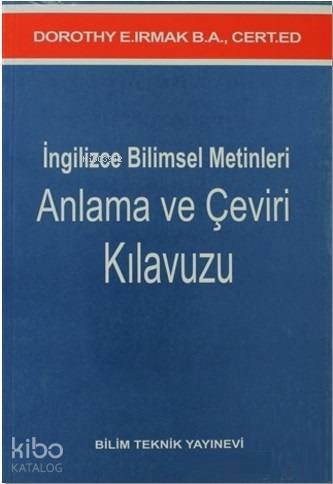 İngilizce Bilimsel Metinleri Anlama ve Çeviri Kılavuzu