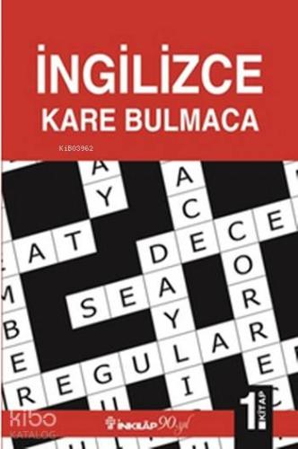İngilizce Kare Bulmaca 1.Kitap | Kolektif | İnkılâp Kitabevi