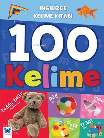 İngilizce Kelime Kitabı - 100 Kelime; 3+ Yaş | Octopus | Mavi Kelebek 