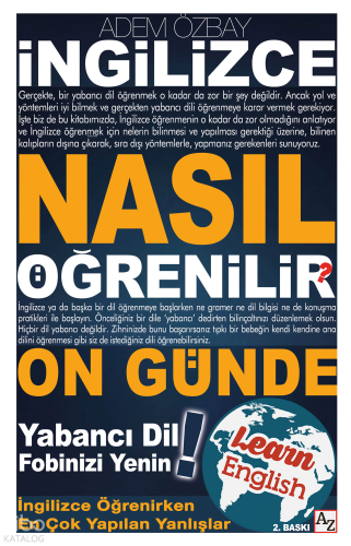 İngilizce Nasıl Öğrenilir? | Adem Özbay | Az Kitap