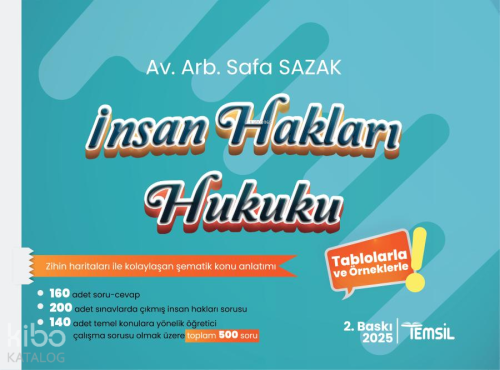 İnsan Hakları Hukuku Konu Anlatımı | Safa Sazak | Temsil Kitap
