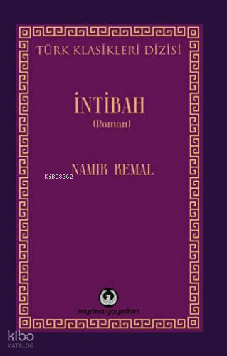 İntibah | Namık Kemal | Myrina Yayınları