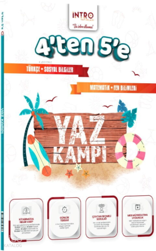 İntro Yayınları 4'ten 5'e Tüm Dersler Yaz Kampı