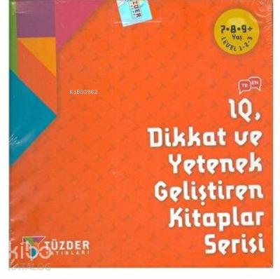 IQ Dikkat ve Yetenek Geliştiren Kitaplar Serisi (7-8-9 Yaş) (9 Kitap Takım)