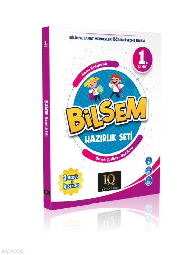 Iq Yayınları 1. Sınıf Bilsem Hazırlık Seti