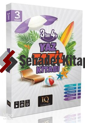 Iq Yayınları 3.Sınıf Yaz Tatil Kitabı