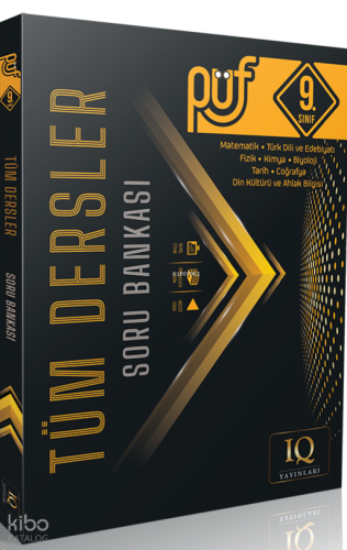 IQ Yayınları  9. Sınıf Tüm Dersler Soru Bankası