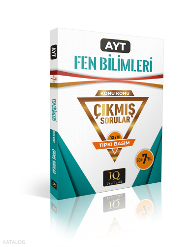 IQ Yayınları Ayt Fen Bil.Çıkmış Sorular 2018-2024