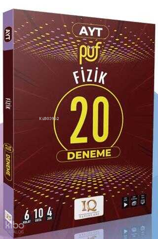 IQ Yayınları AYT Fizik Püf 20`li Deneme