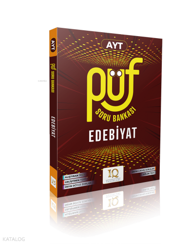 Iq Yayınları Ayt Püf Edebiyat Soru Bankası | Kolektif | IQ Yayınları (