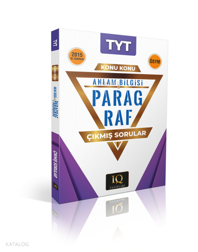 IQ Yayınları Ösym Paragraf Çıkmış Sorular 2015-2024