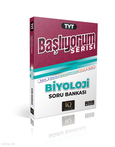 IQ Yayınları TYT Başlıyorum Biyoloji Soru Bankası | Kolektif | IQ Yayı