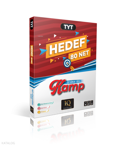 IQ Yayınları TYT Hedef 80 Eşit Ağırlık Sözel Kamp