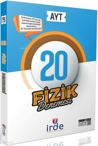 İrde Yayınları AYT Fizik 20 Deneme | Kolektif | İrde Yayınları (Hazırl