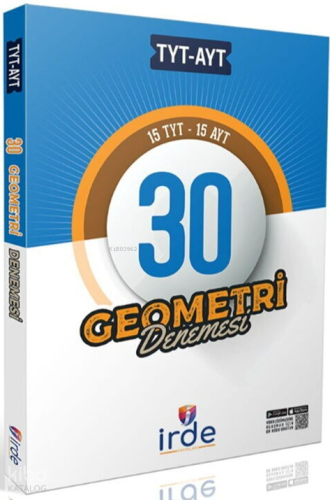 İrde Yayınları TYT - AYT Geometri 30 Denemesi