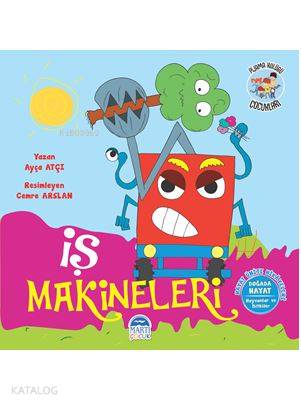 İş Makineleri - Pijama Kulübü Çocukları; Hayat Ünite Hikayeleri | Ayça