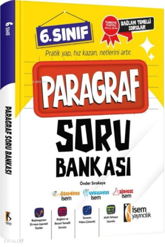 İsem 6. Sınıf Paragraf Soru Bankası