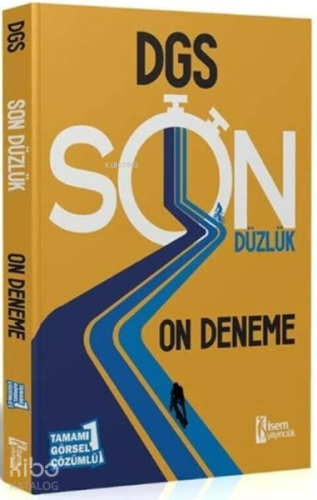 İsem Yayıncılık 2025 DGS Son Düzlük 10 Deneme