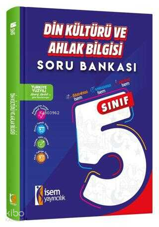 İsem Yayıncılık 5. Sınıf Din Kültürü ve Ahlak Bilgisi Soru Bankası | K