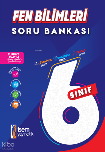 İsem Yayıncılık 6. Sınıf Fen Bilimleri Soru Bankası | Kolektif | İsem 