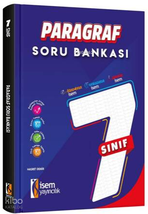 İsem Yayıncılık 7. Sınıf Paragraf Soru Bankası