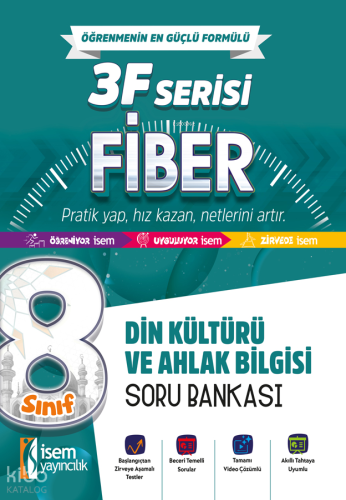 İsem Yayıncılık 8. Sınıf Din Kültürü ve Ahlak Bilgisi Soru Bankası | K