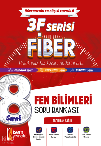 İsem Yayıncılık 8. Sınıf Fen Bilimleri Soru Bankası | Abdullah Sağır |