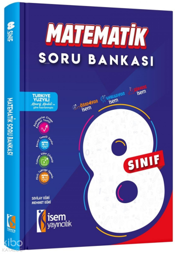 İsem Yayıncılık  8. Sınıf Matematik Soru Bankası