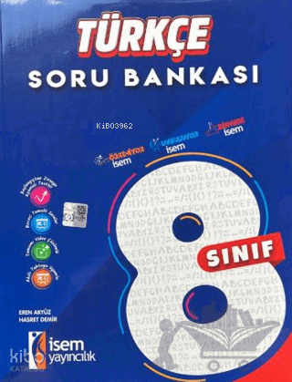 İsem Yayıncılık 8. Sınıf Türkçe Soru Bankası
