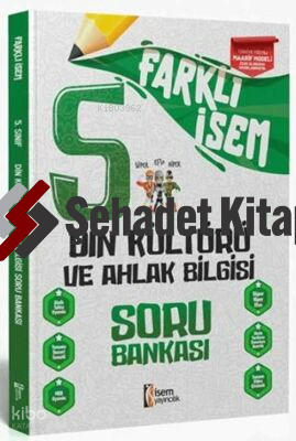 İsem Yayıncılık Farklı İsem 5. Sınıf Din Kültürü Soru Bankası | Kolekt