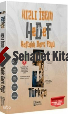 İsem Yayıncılık Hızlı İsem 5.Sınıf Türkçe Haftalık Ders Föyü | Kolekti