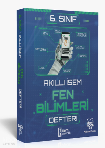 İsem Yayınları 6. Sınıf Akıllı İsem Fen Bilimleri Defteri