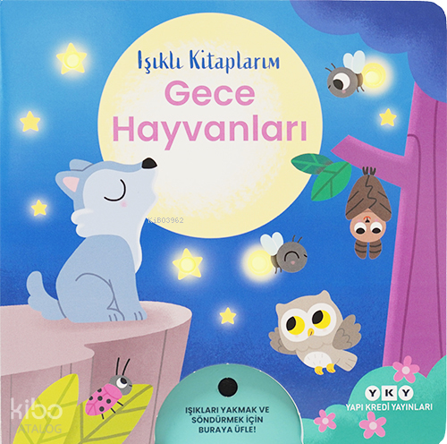 Işıklı Kitaplarım: Gece Hayvanları (Ciltli) | Kolektif | Yapı Kredi Ya
