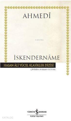 İskendername; Hasan Ali Yücel Klasikler Dizisi