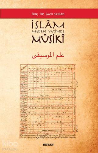 İslam Medeniyetinde Musiki | Fazlı Arslan | Beyan Yayınları