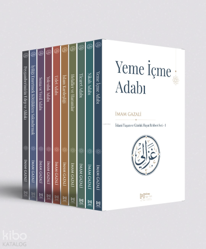 İslami Yaşam ve Günlük Hayat Rehberi Seti (10 Kitap) | İmam Gazali | M