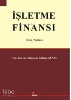 İşletme Finansı Ders Notları
