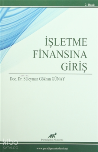 İşletme Finansına Giriş