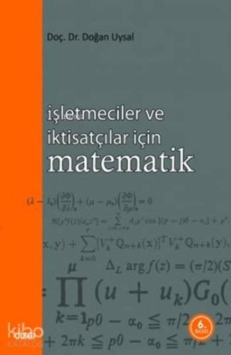 İşletmeciler ve İktisatçılar İçin Matematik
