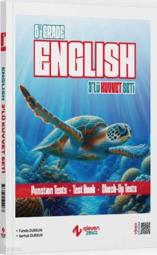 İşleyen Zeka 6. Sınıf İngilizce 3 lü Kuvvet Serisi Seti