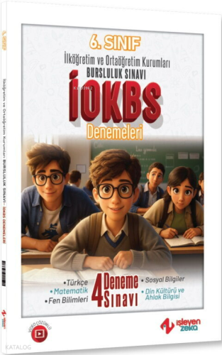 İşleyen Zeka 6. Sınıf İOKBS 4 lü Deneme | Kolektif | İşleyen Zeka Yayı