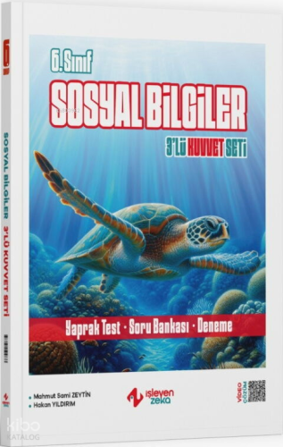 İşleyen Zeka 6. Sınıf Sosyal Bilgiler 3 lü Kuvvet Serisi Seti