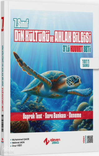 İşleyen Zeka 7. Sınıf Din Kültürü ve Ahlak Bilgisi 3 lü Kuvvet Serisi 