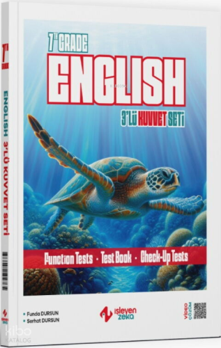 İşleyen Zeka 7. Sınıf İngilizce 3 lü Kuvvet Serisi Seti | Serhat Dursu