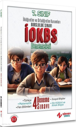 İşleyen Zeka 7. Sınıf İOKBS 4 lü Deneme | Kolektif | İşleyen Zeka Yayı