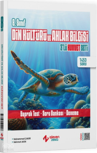 İşleyen Zeka 8. Sınıf Din Kültürü ve Ahlak Bilgisi 3 lü Kuvvet Serisi 