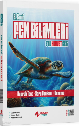 İşleyen Zeka 8. Sınıf Fen Bilimleri 3 lü Kuvvet Serisi Seti