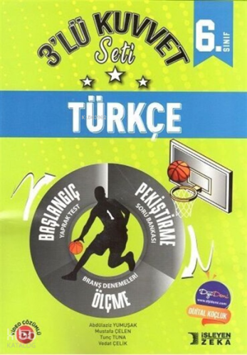 İşleyen Zeka Yayınları 6. Sınıf Türkçe Kuvvet Serisi Branş Denemeleri 