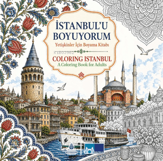 İstanbul'u Boyuyorum - Coloring Istanbul | Kolektif | İBB Yayınları
